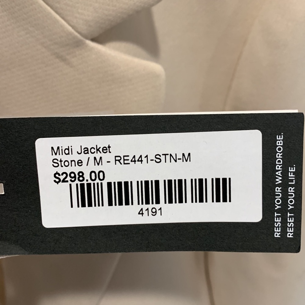 ✨NEW ✨ R | LABEL Midi Coat - Picture 6 of 6